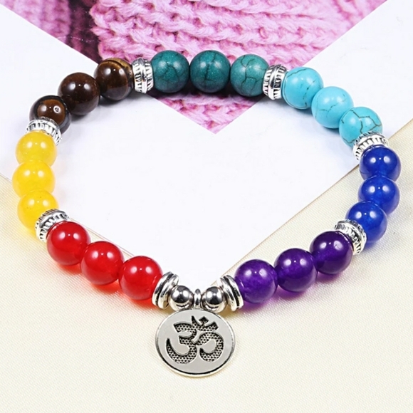 Reiki 7 Chakra healing bracelet - Picture 1 of 3